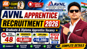AVNL Apprentice Recruitment 2026: Eligibility, Selection Process & Apply Details