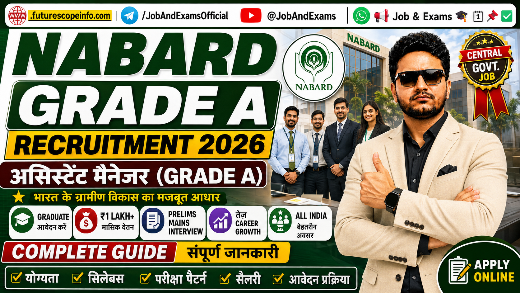 NABARD Grade A Recruitment 2026