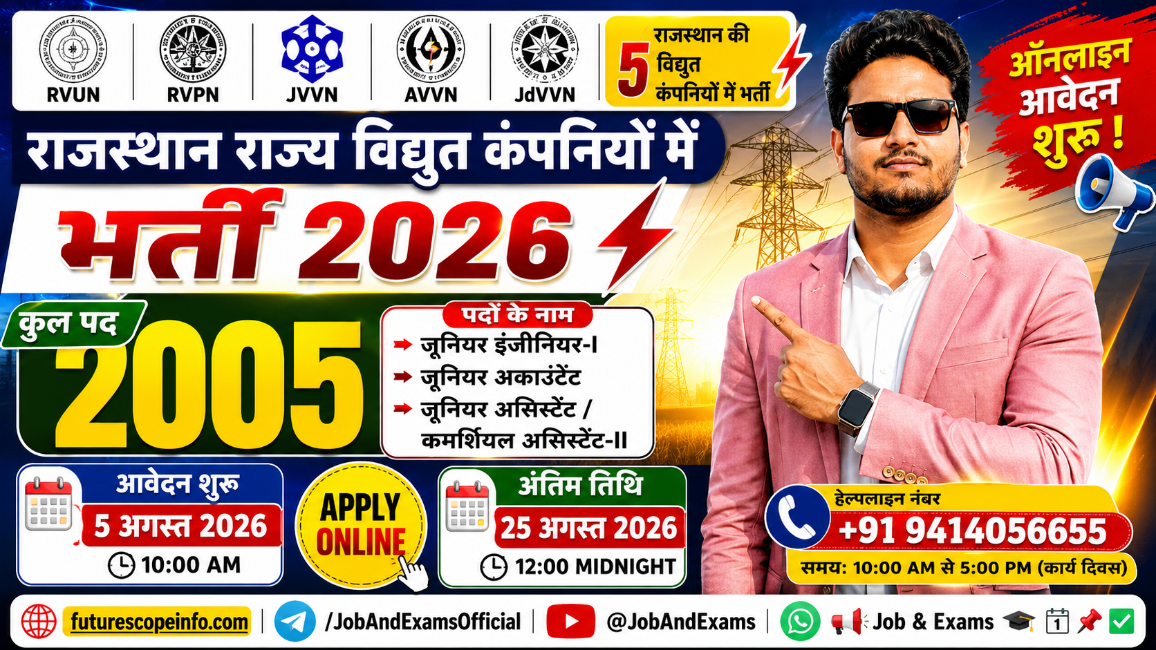 Rajasthan Vidyut Vibhag Recruitment 2026